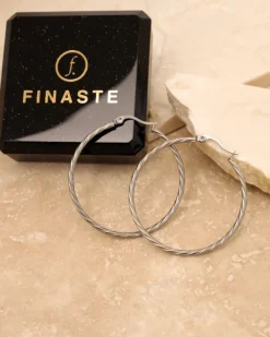 Finaste Creolen twisted Outlet
