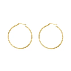 Finaste Creolen twisted goudkleurig Online