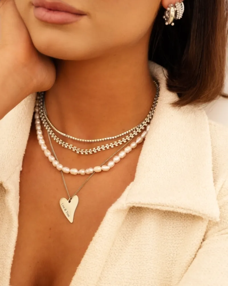 Finaste Cute hearts necklace Discount