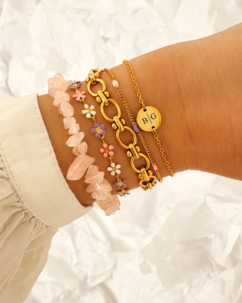 Finaste Diva chain bracelet goldplated Sale