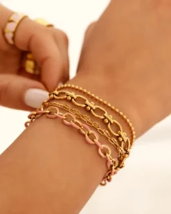 Finaste Diva chain bracelet goldplated Sale