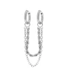 Finaste Double chain oorbel New