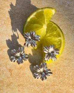Finaste Double flower oorbellen Hot