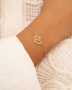 Finaste Double love heart bracelet Outlet