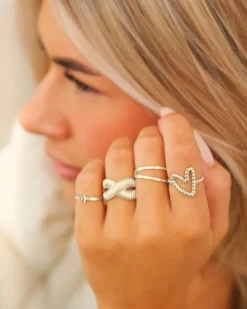Finaste Dubbele Ring Verstelbaar Discount