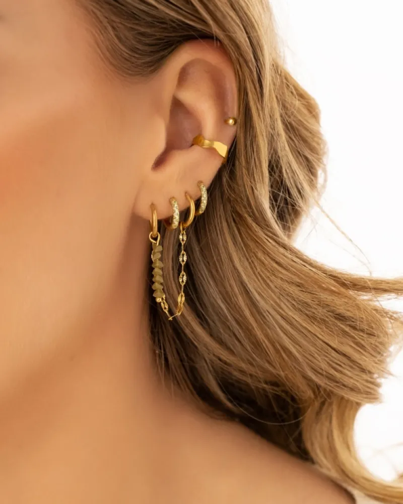 Finaste Ear cuff boho goud kleurig Hot