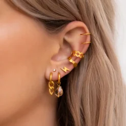Finaste Ear cuff boho goud kleurig Hot
