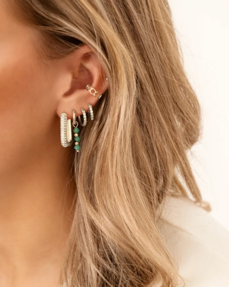 Finaste Ear cuff hexagon Best