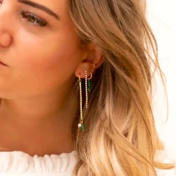 Finaste Ear cuff schakels kleur goud Outlet