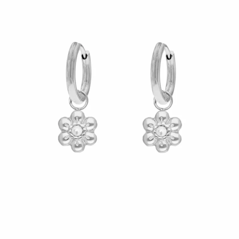 Finaste Earrings Daisy Pearl New