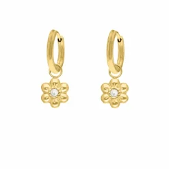 Finaste Earrings Daisy Pearl goldplated Best