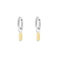 Finaste Earrings nude stone Sale