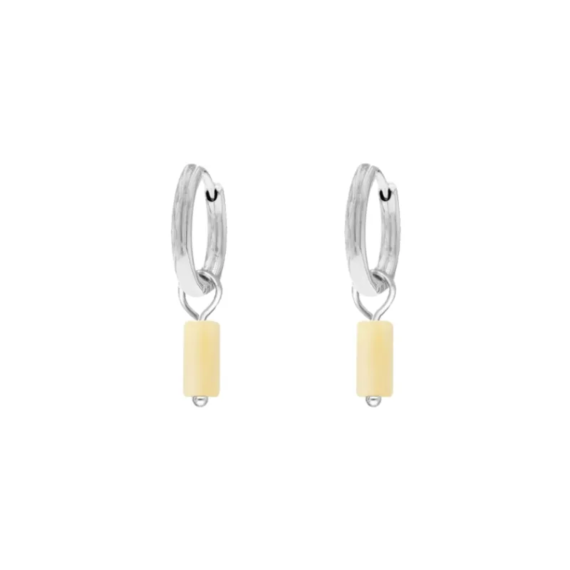 Finaste Earrings nude stone Sale
