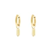 Finaste Earrings nude stone goldplated Hot