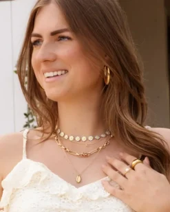 Finaste Empowering chain necklace goldplated Sale