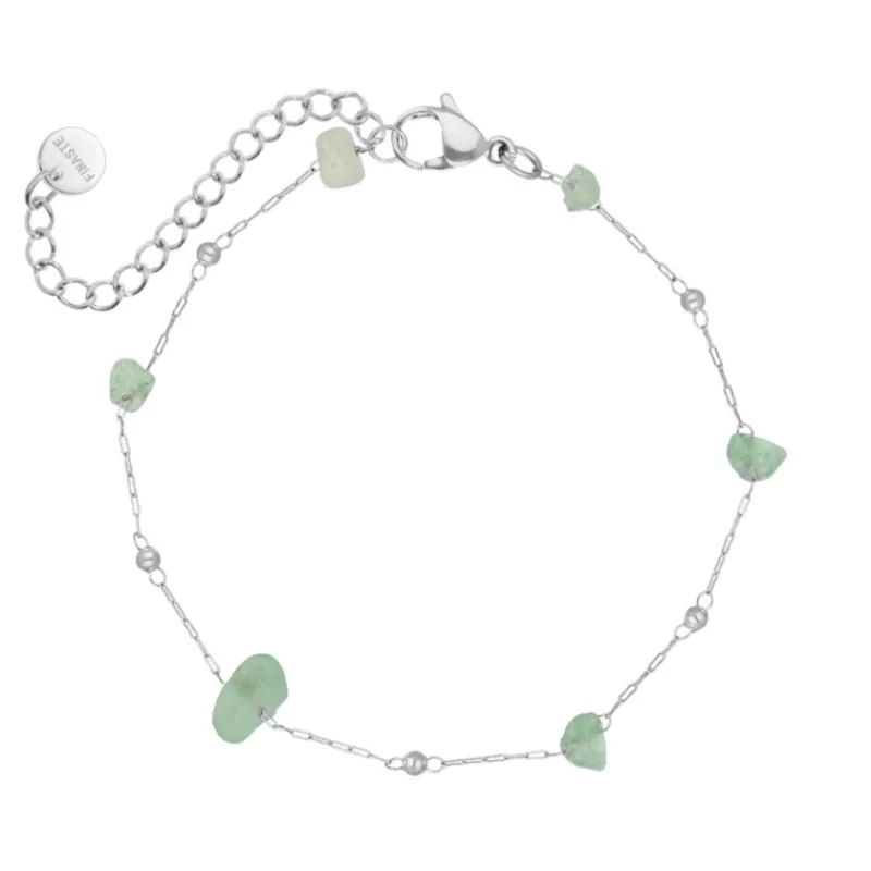 Finaste Enkelbandje groene kraaltjes Fashion