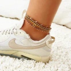 Finaste Enkelbandje Lucky Charm Goudkleurig Online