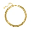 Finaste Enkelbandje musthave chain kleur goud Outlet