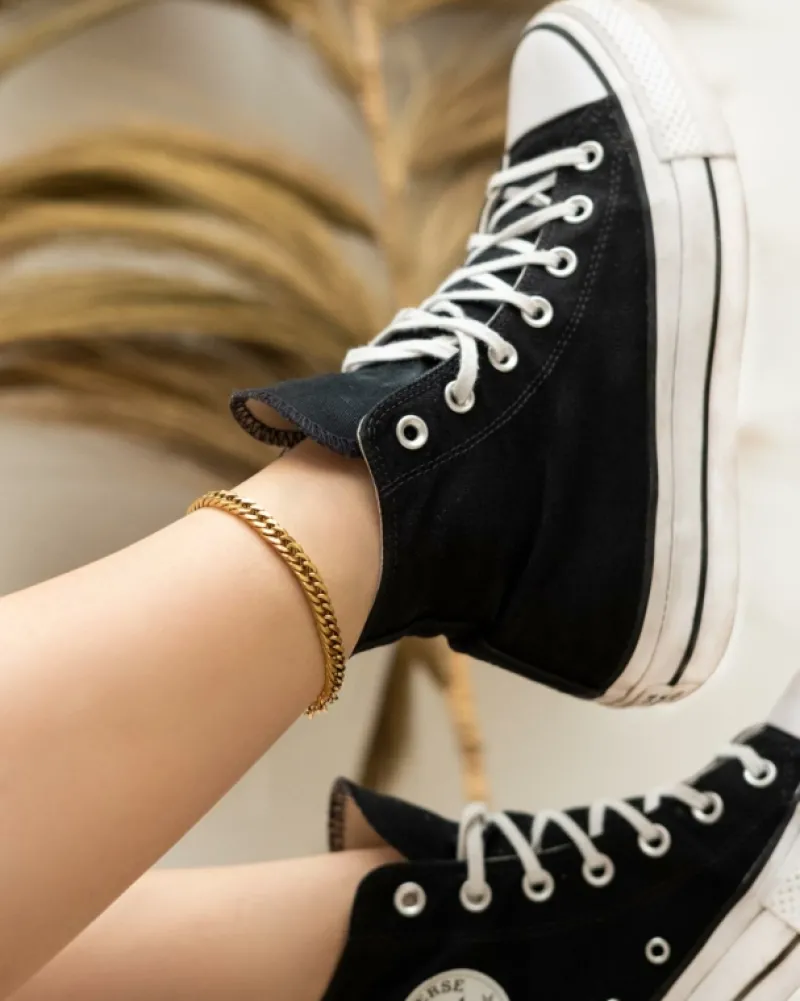 Finaste Enkelbandje musthave chain kleur goud Outlet