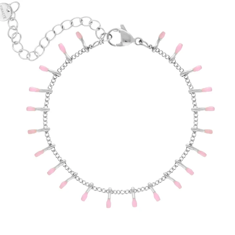 Finaste Enkelbandje Touch Of Pink New