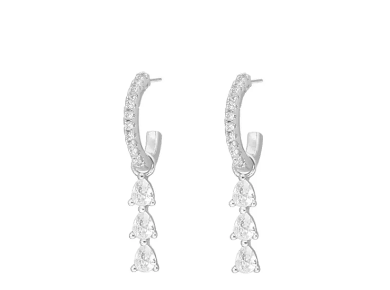 Finaste Exclusive crystal drop earrings New