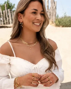 Finaste Exclusive crystal drops earrings goldplated Online