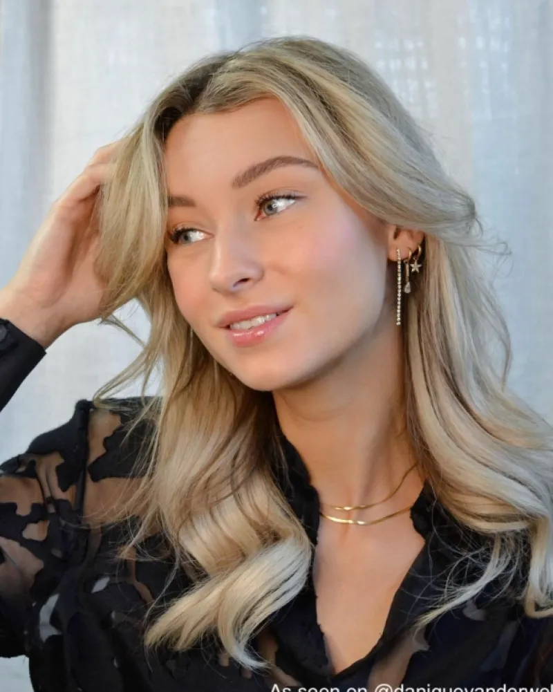 Finaste Exclusive drop earrings goldplated Online