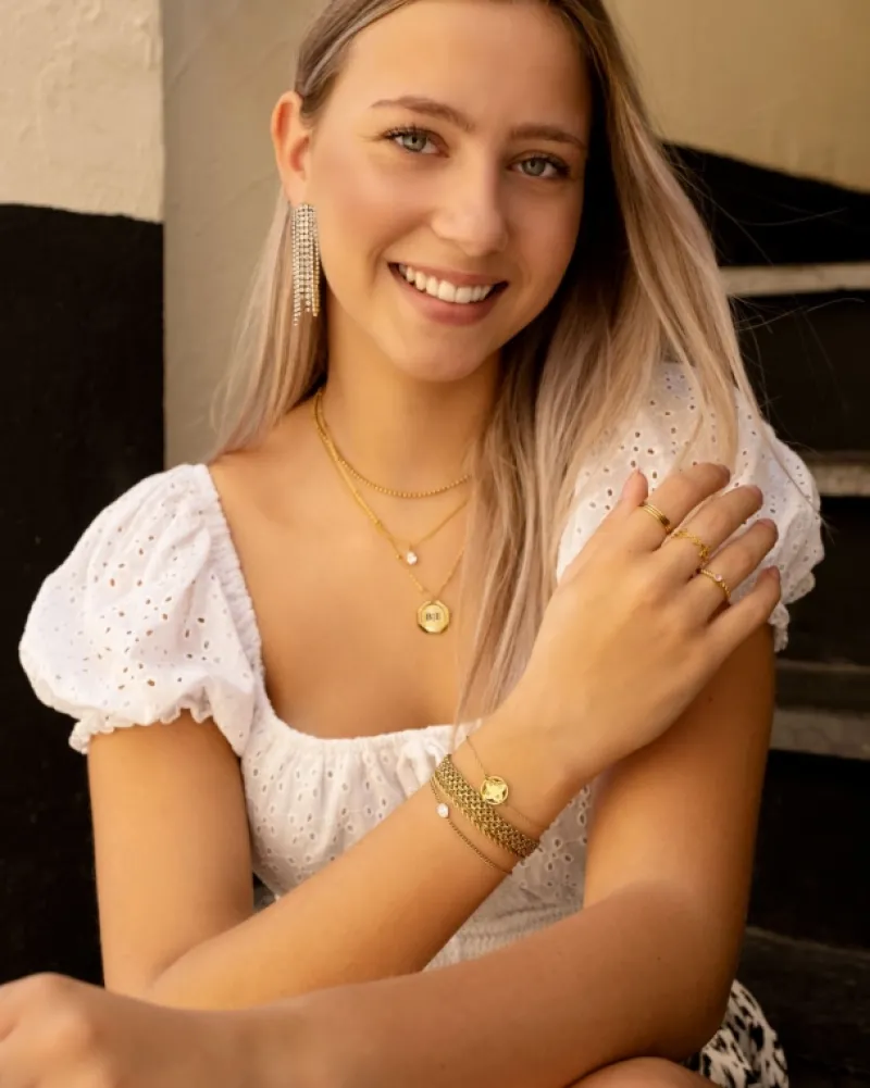 Finaste Exclusive Hollywood earrings goudkleurig Sale