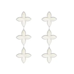 Finaste Exclusive Triple Sea Shell Oorbellen Sale