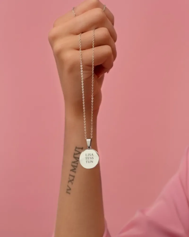 Finaste Familie naamketting Best