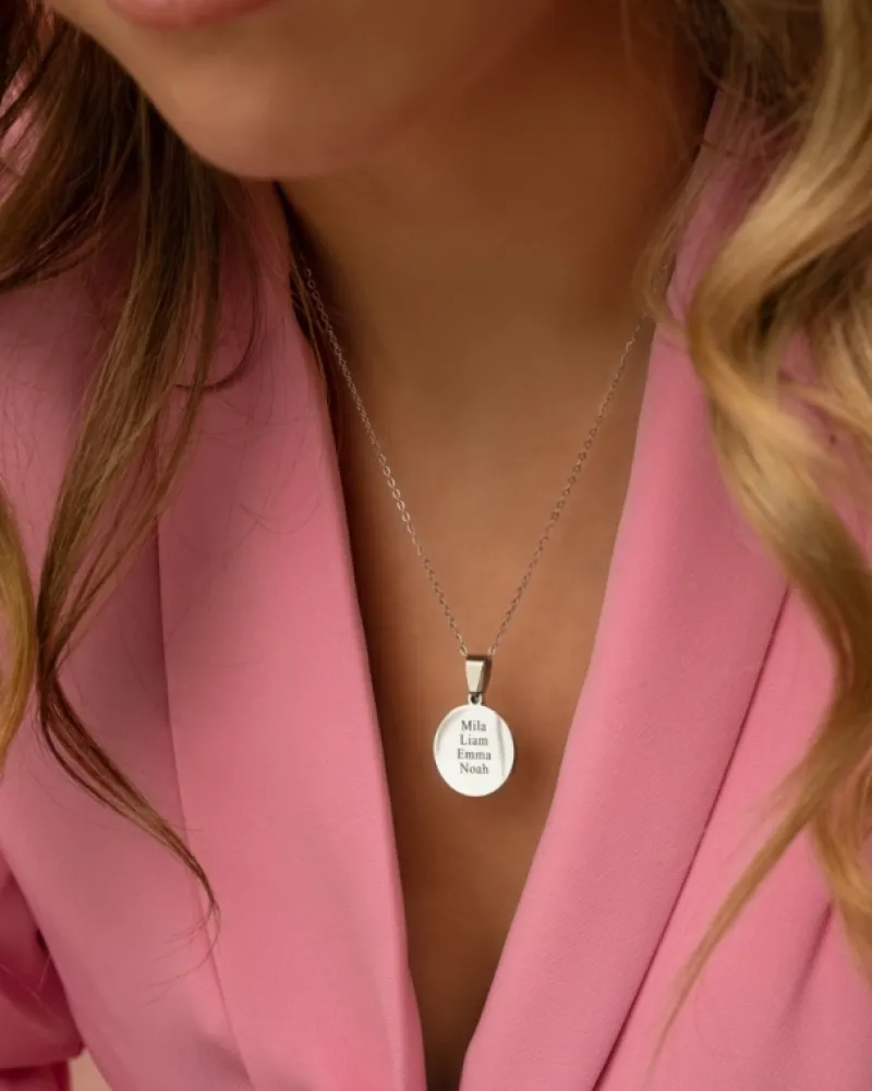 Finaste Familie naamketting Best