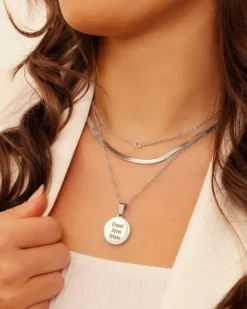 Finaste Familie naamketting Best