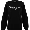 Finaste brand sweater zwart Discount