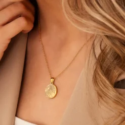 Finaste First date ketting goudkleurig Outlet