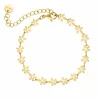 Finaste Flower Bracelet Goudkleurig Hot