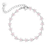 Finaste Flower bracelet pink Clearance