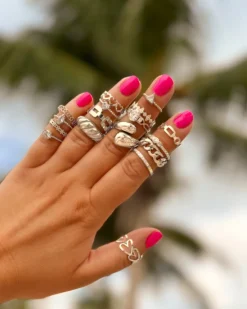Finaste Flower ring Fashion