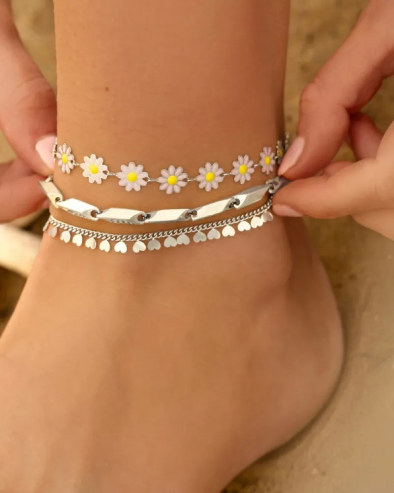 Finaste Geometric chain enkelbandje Online