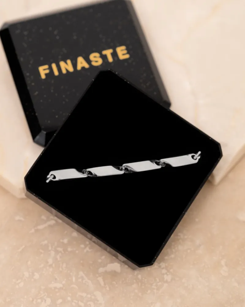Finaste Geometric chain enkelbandje Online