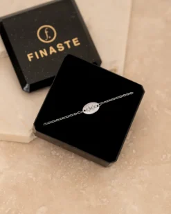 Finaste Gepersonaliseerd armbandje met 3 initialen Best