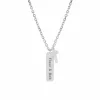 Finaste Gepersonaliseerde ketting voor hem kruisje Clearance