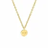 Finaste Gepersonaliseerde Ketting Twee Initialen Goud Kleurig Best