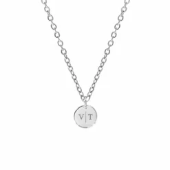 Finaste Gepersonaliseerde Ketting Twee Initialen Discount
