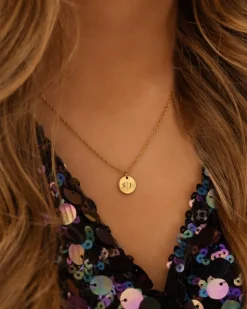 Finaste Gepersonaliseerde Ketting Twee Initialen Goud Kleurig Best