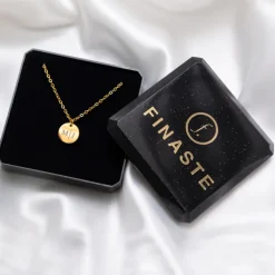 Finaste Gepersonaliseerde Ketting Twee Initialen Goud Kleurig Best