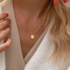 Finaste Gepersonaliseerde Ketting Twee Initialen Goud Kleurig Best