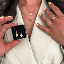 Finaste Gepersonaliseerde Ketting Twee Initialen Goud Kleurig Best