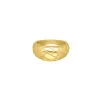 Finaste Gevlochten ring goud kleurig Online