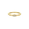 Finaste Glamorous ring goud kleurig Fashion