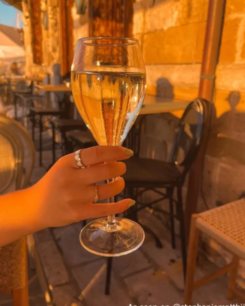 Finaste Glamorous ring goud kleurig Fashion